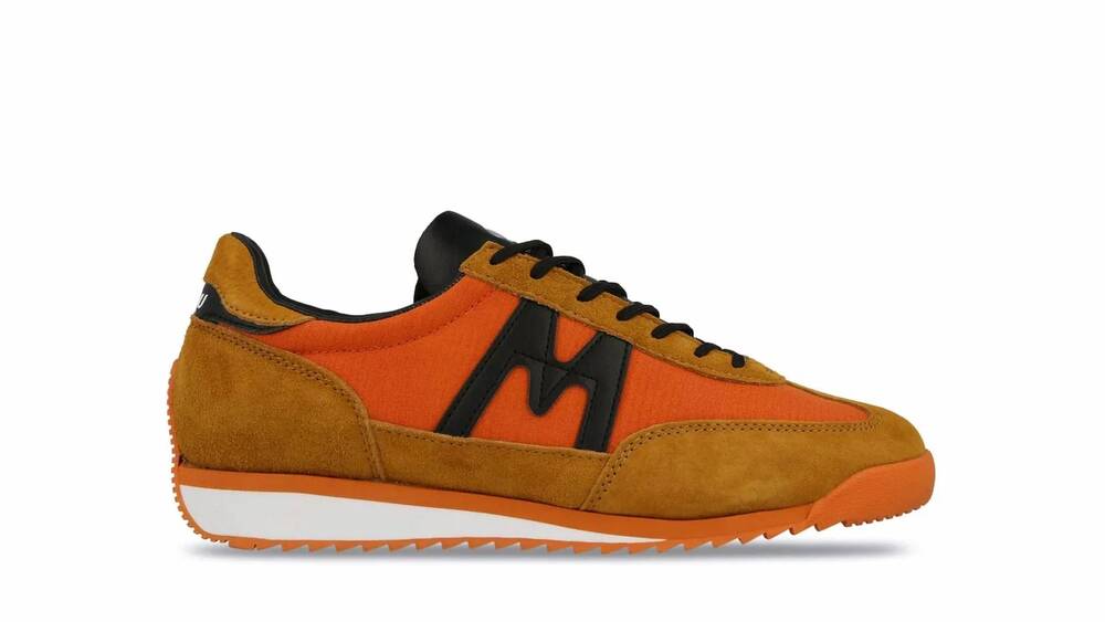 NEW KARHU unisex mestari sneaker in jaffa orange / white
